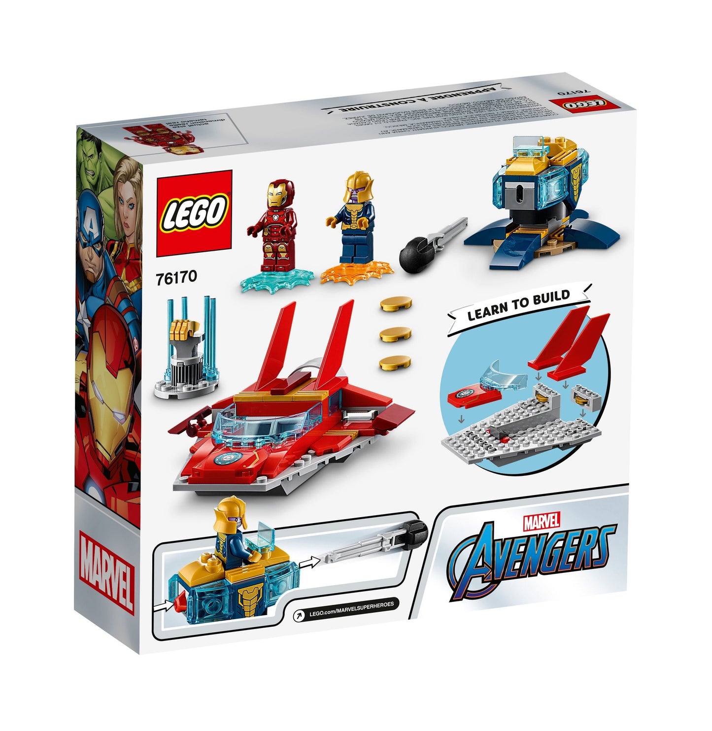 LEGO Iron Man vs. Thano, 76170 [Used]