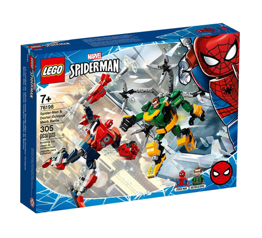 LEGO Spider-Man & Doc Octopus Mech Battle, 76198 [Used]