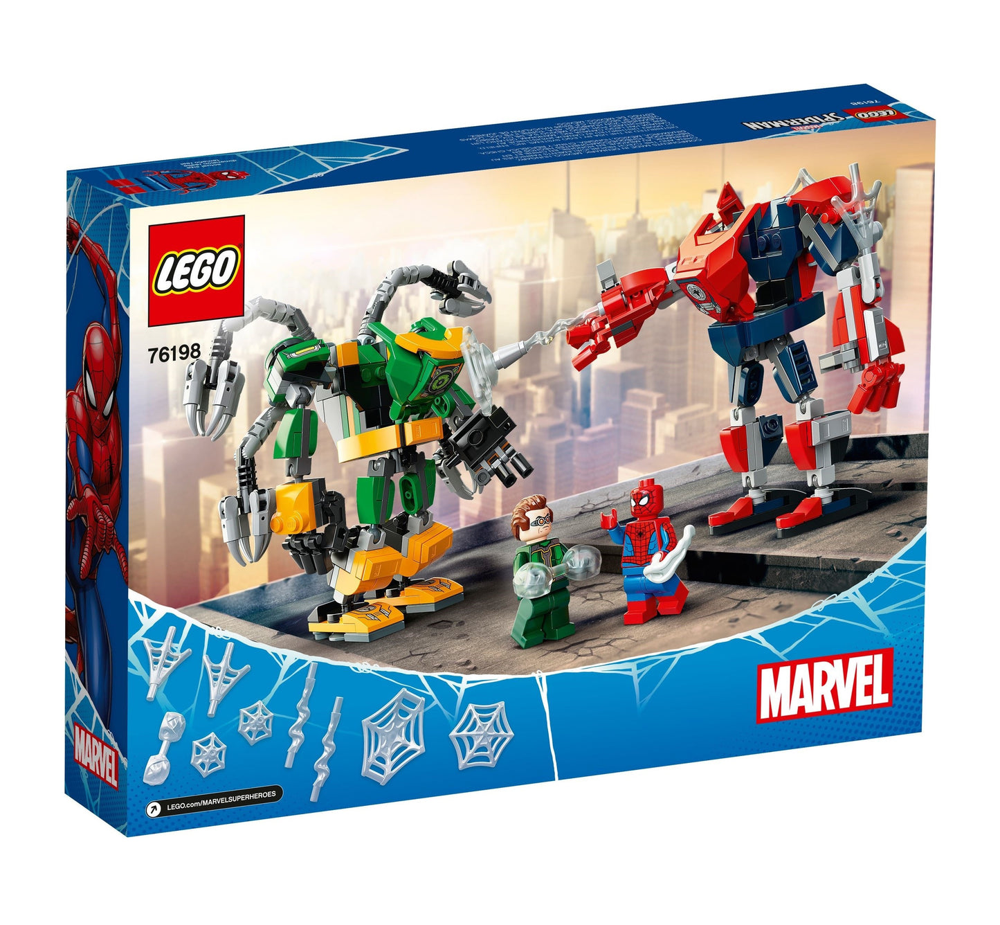 LEGO Spider-Man & Doc Octopus Mech Battle, 76198 [Used]