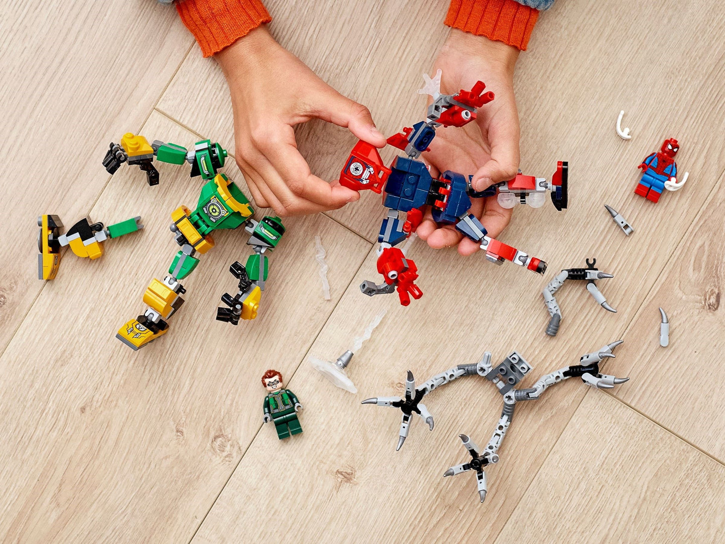 LEGO Spider-Man & Doc Octopus Mech Battle, 76198 [Used]