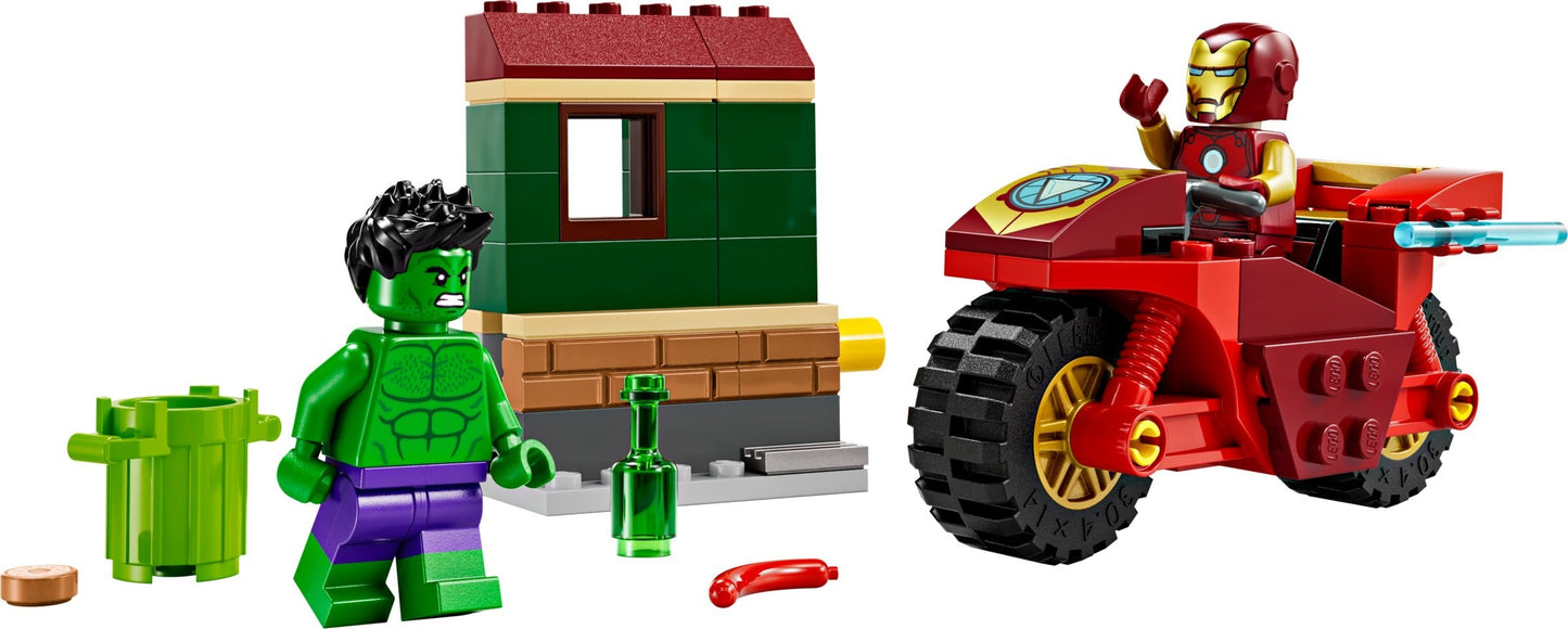 LEGO Iron Man & The Hulk, 76287 [Used]