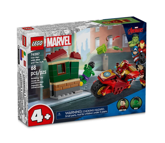 LEGO Iron Man & The Hulk, 76287 [Used]