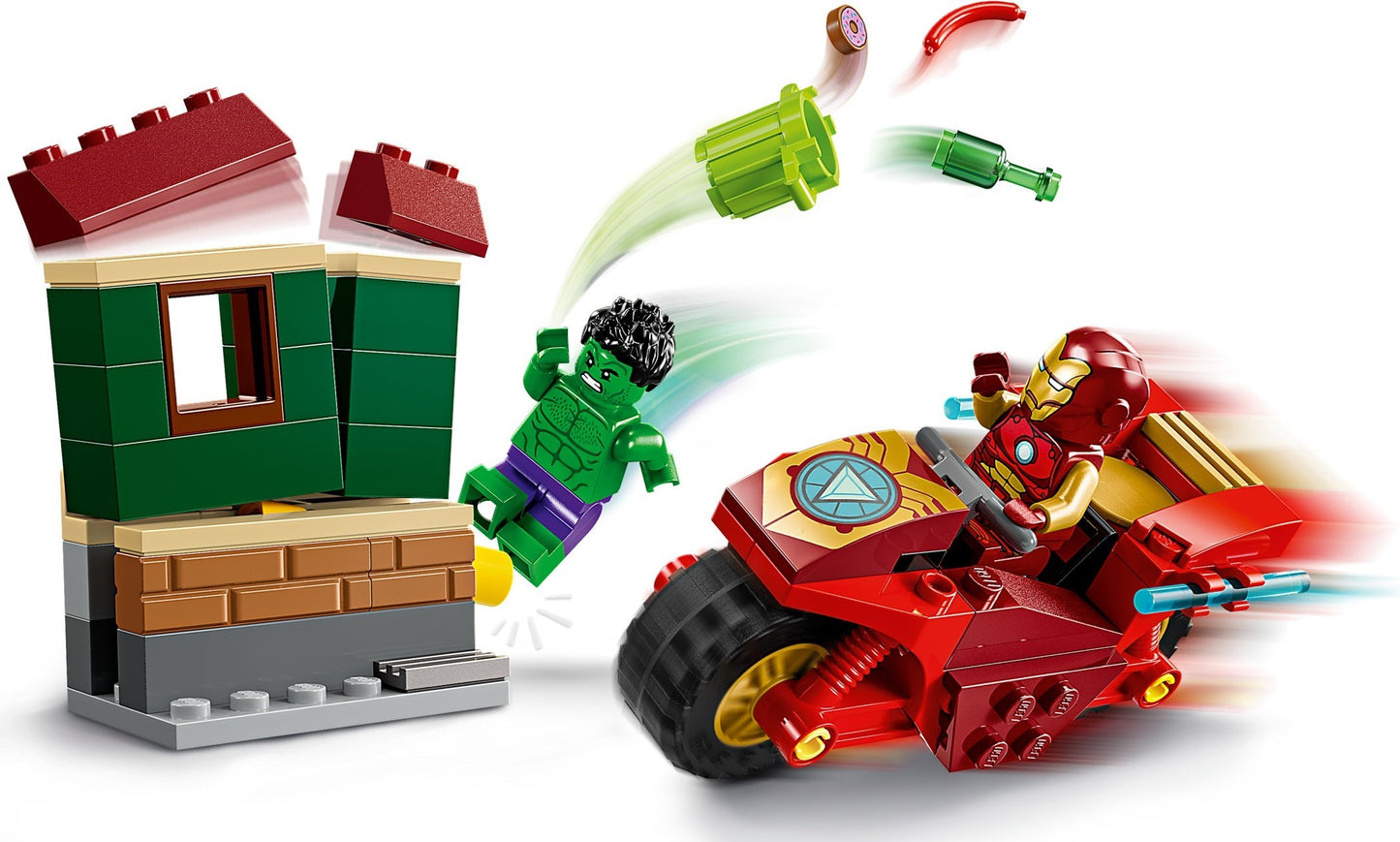 LEGO Iron Man & The Hulk, 76287 [Used]