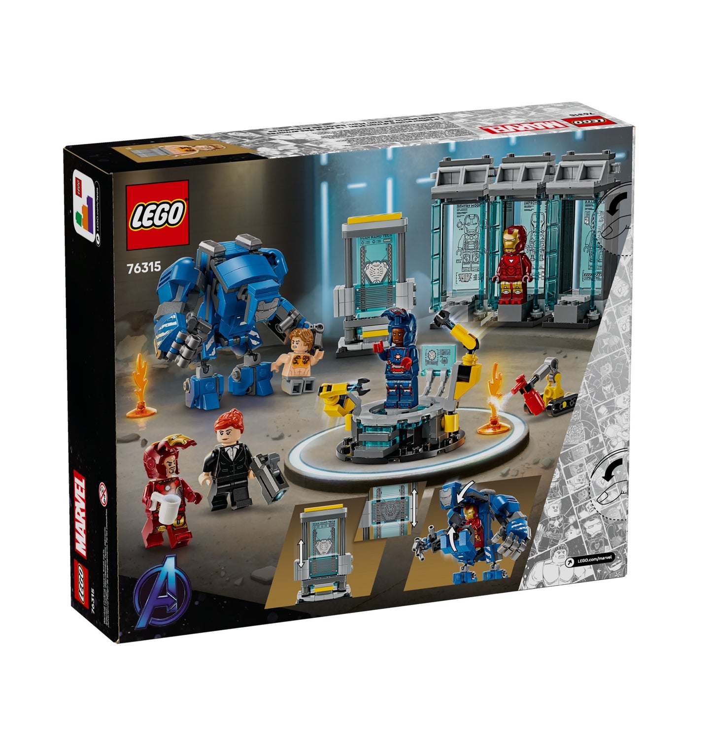 LEGO Iron Man's Laboratory, 76315