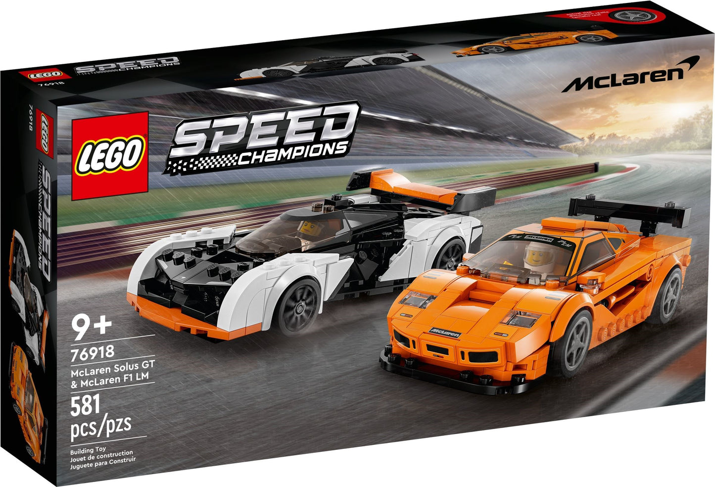 LEGO McLaren Solus GT & F1 LM, 76918