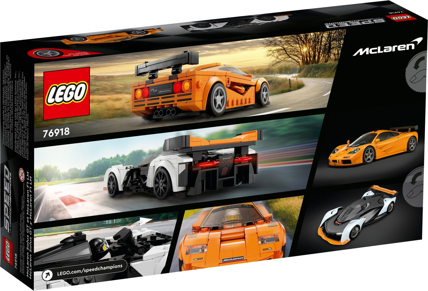 LEGO McLaren Solus GT & F1 LM, 76918