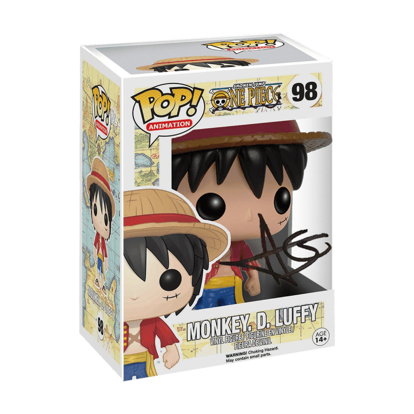 Autographed Luffy - Funko POP! 98