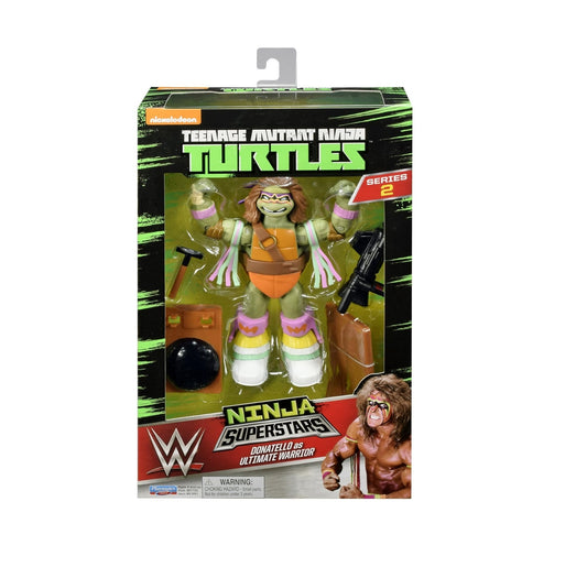 TMNT Ninja Super Stars: Donatello as Ultimate Warrior Figure