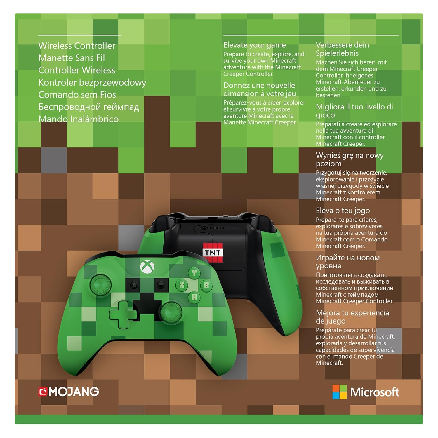 Brand New Minecraft Creeper Limited Edition Wireless Controller Xbox One buy