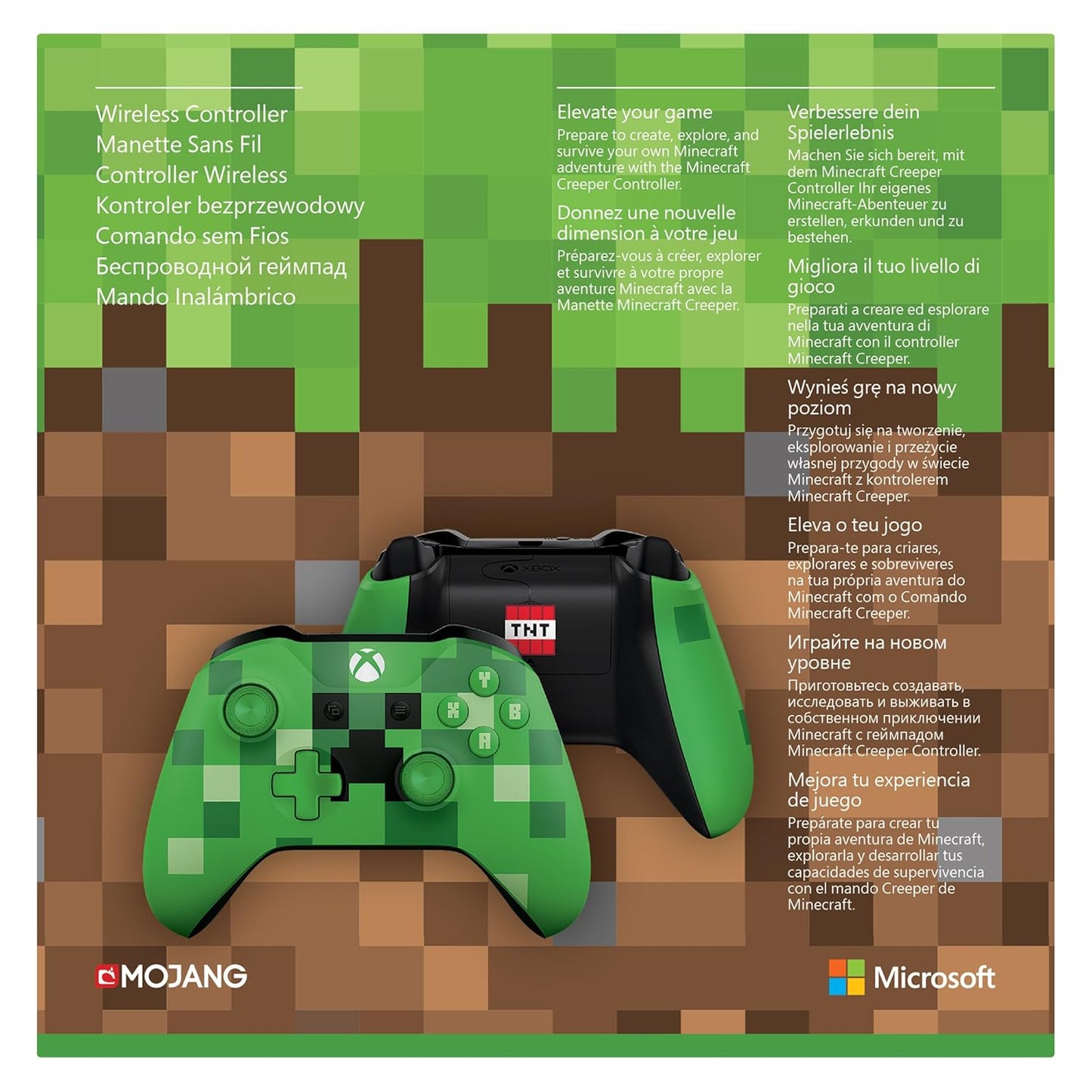 Xbox Wireless Controller - Minecraft Creeper Limited Edition