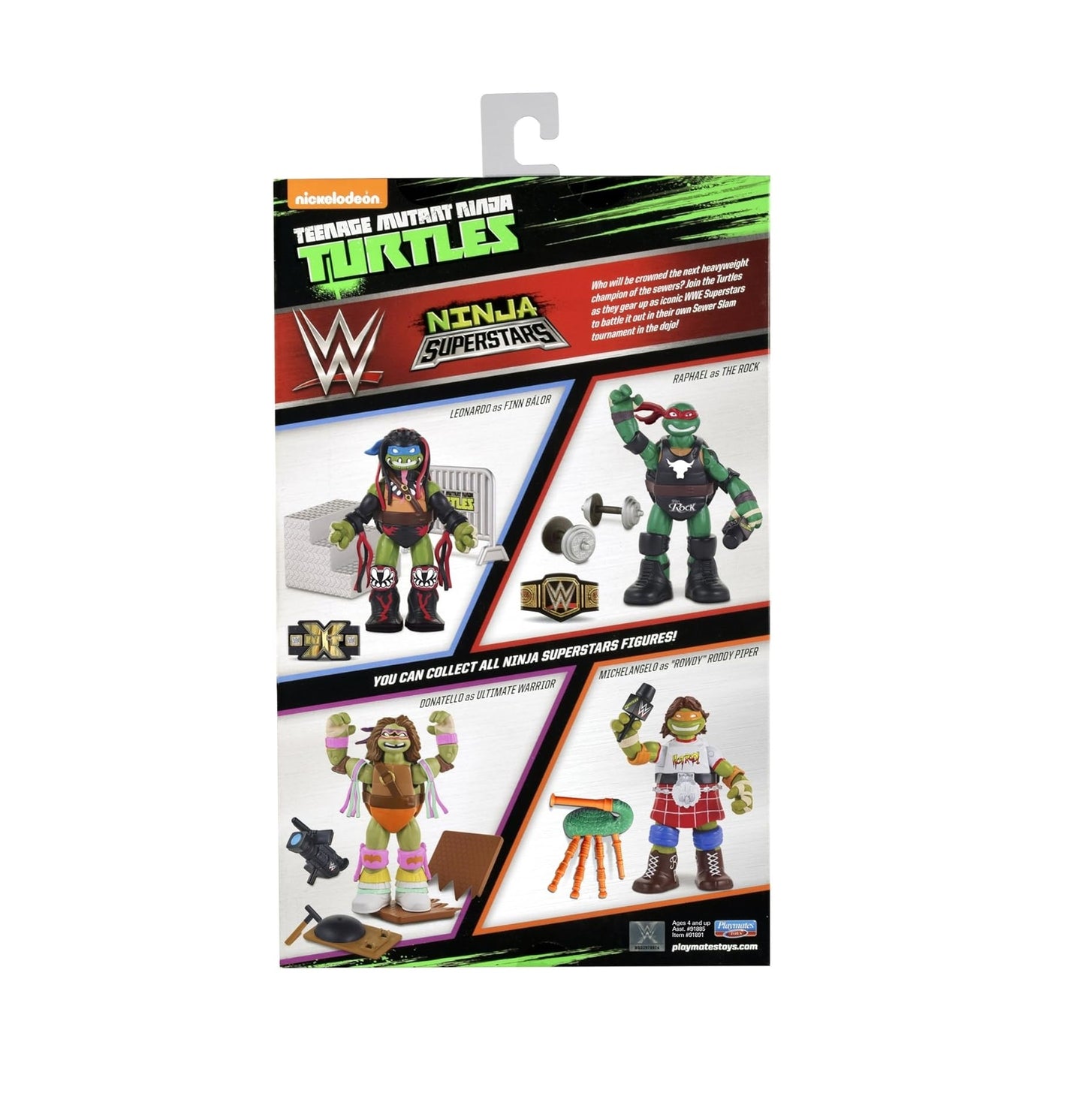 TMNT Ninja Super Stars: Donatello as Ultimate Warrior Figure