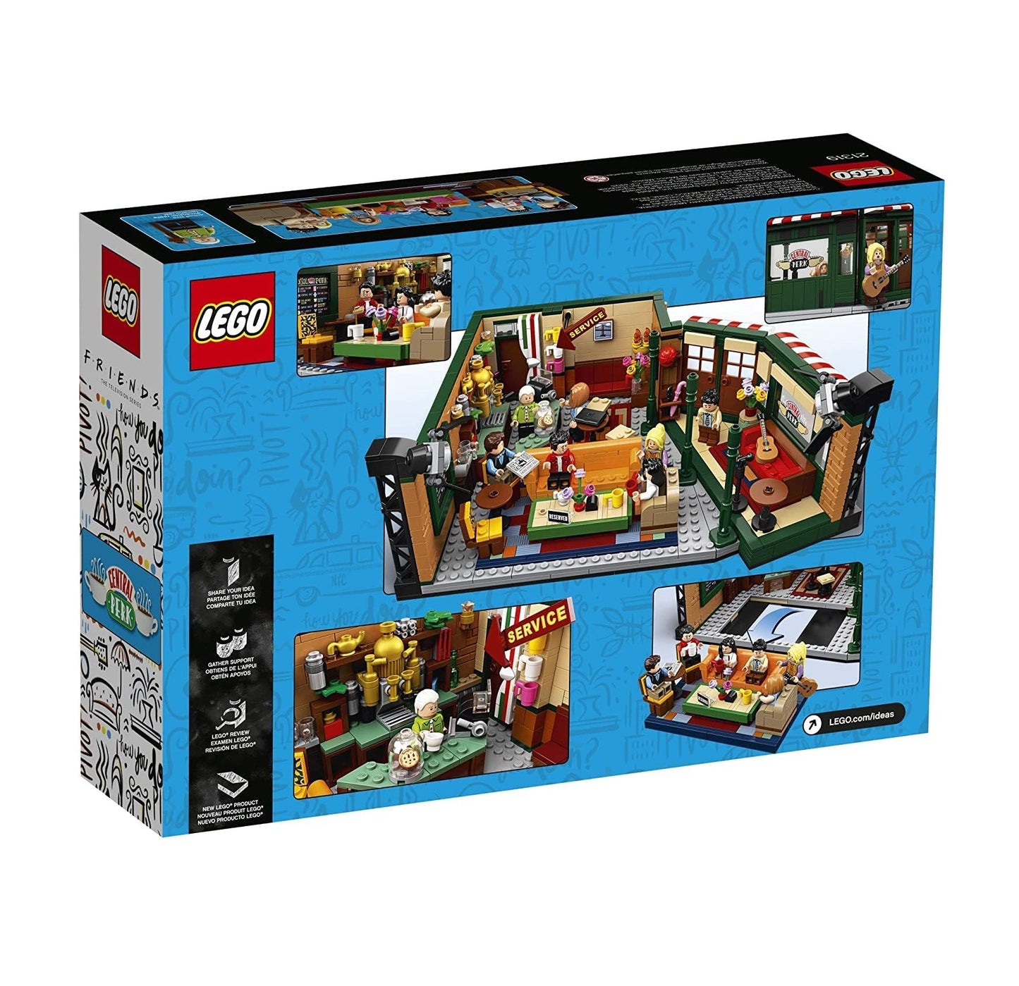 LEGO Friends Central Perk, 21319 [RETIRED]