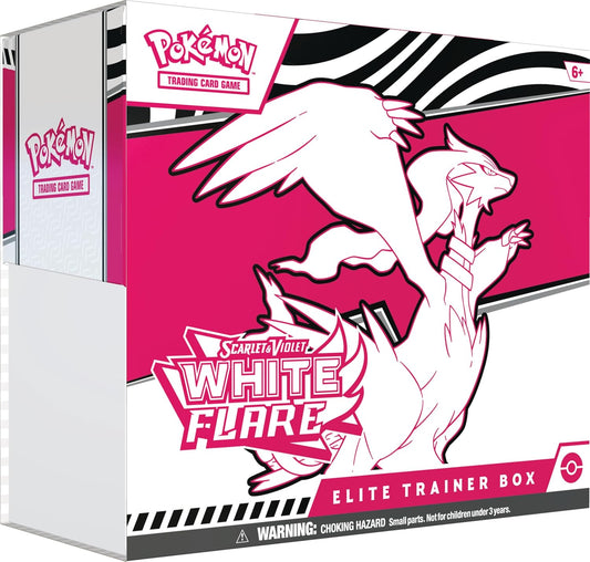 Pokemon Scarlet & Violet, White Flare Elite Trainer Box