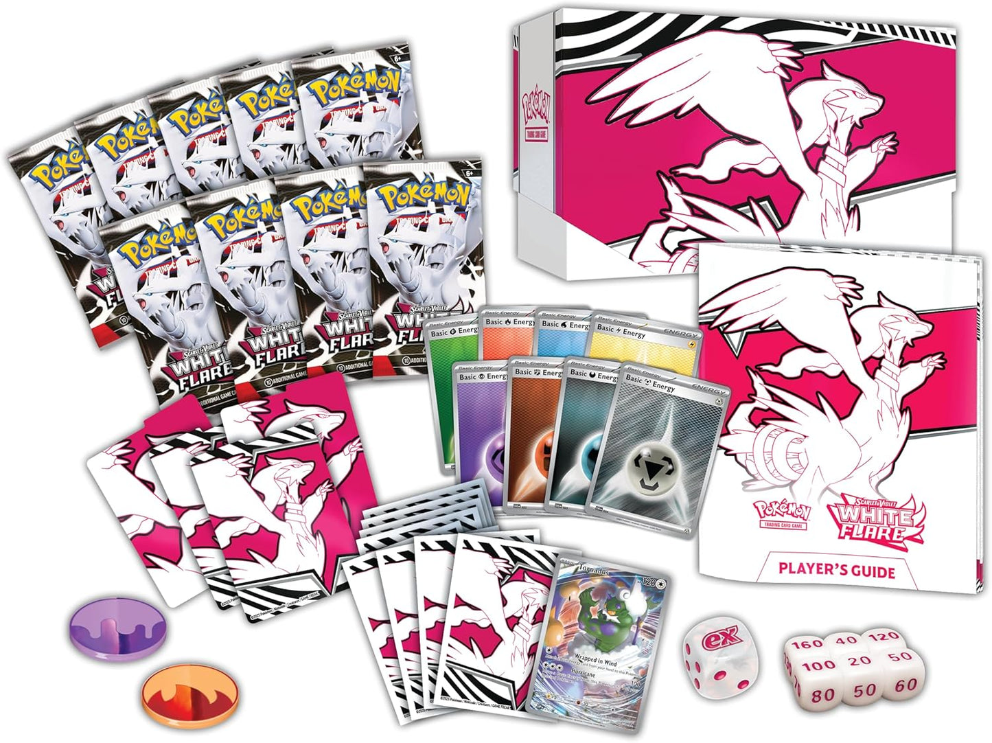 Pokemon Scarlet & Violet, White Flare Elite Trainer Box