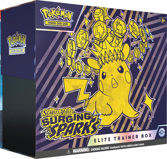 Pokemon Scarlet & Violet, Surging Sparks Elite Trainer Box