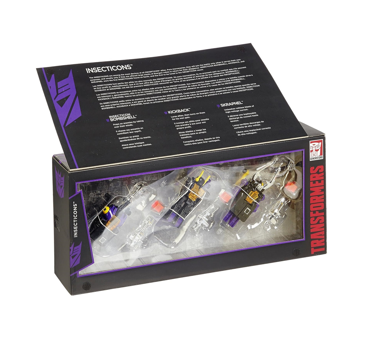 Transformers Generations Platinum Edition Insecticons Action Figure Set [Discontinued]