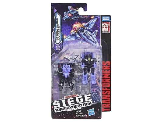 Transformers War for Cybertron: Siege Micromaster Stormcloud & Visper Two-Pack