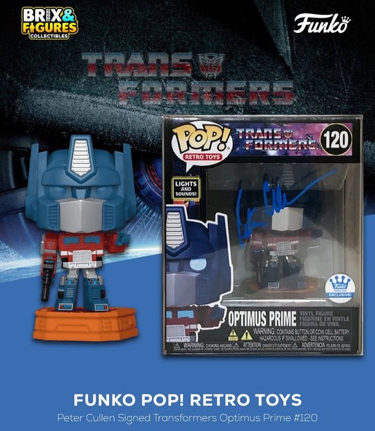 Autographed Optimus Prime - Funko POP! 120