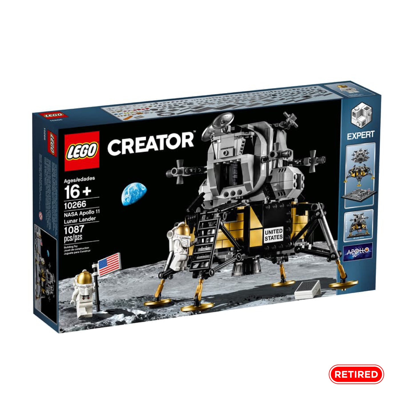 LEGO NASA Apollo 11 Lunar Lander, 10266 [RETIRED]