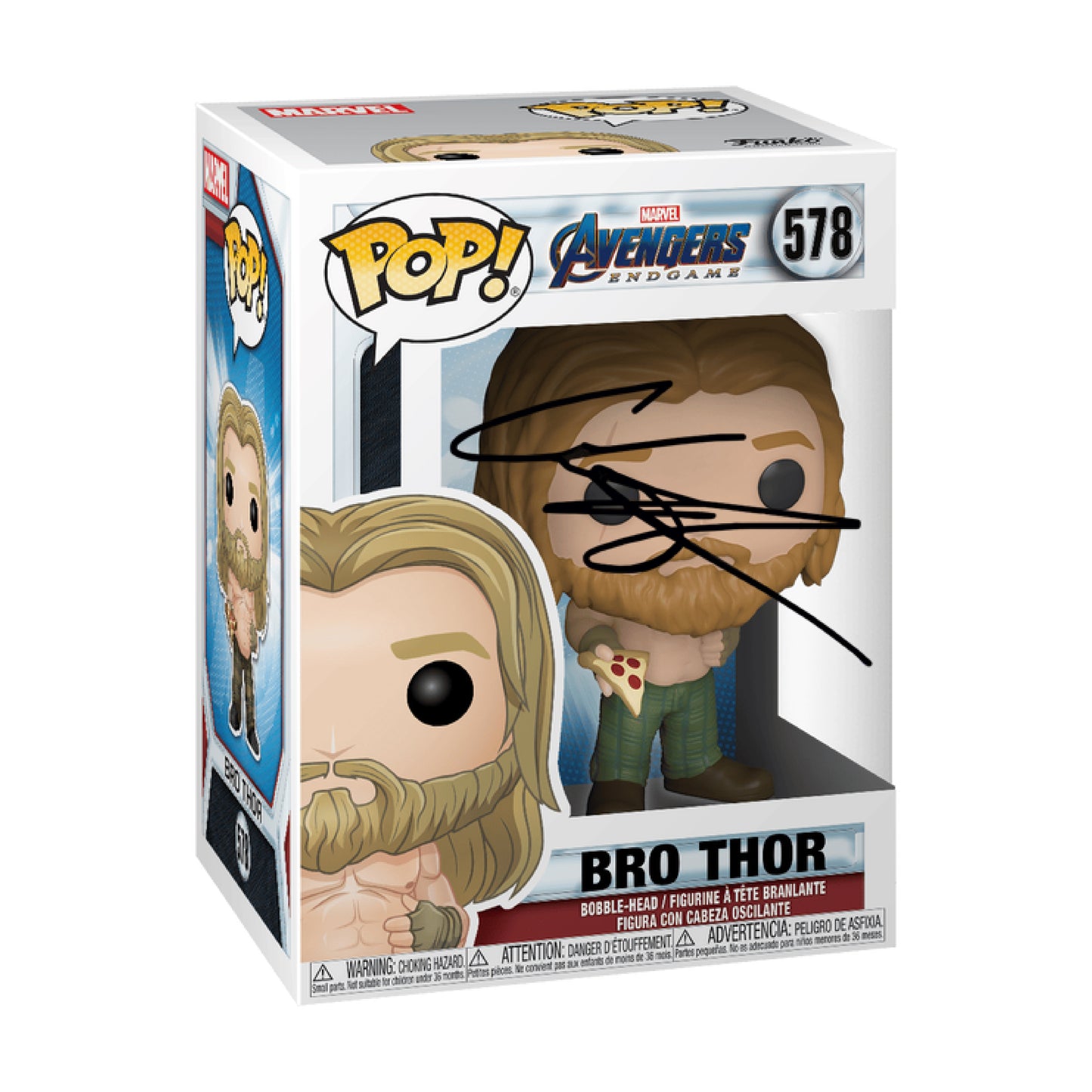 Autographed Thor - Funko POP! 578