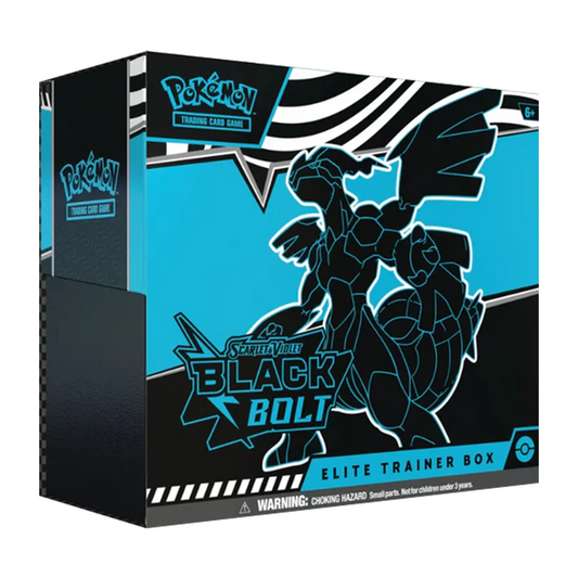 Pokemon Scarlet & Violet, Black Bolt Elite Trainer Box
