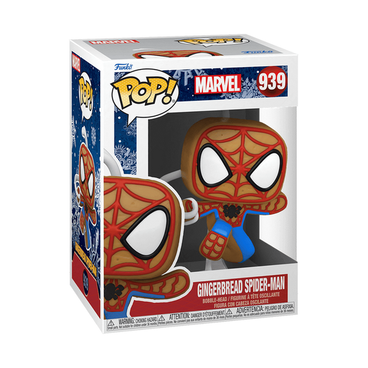 Funko POP! Gingerbread Spider-Man, 939