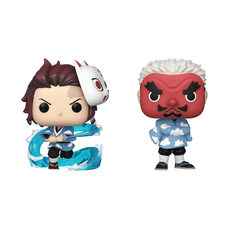 Funko POP! Tanjiro Kamado & Sakonji Urokodaki, 2 Pk