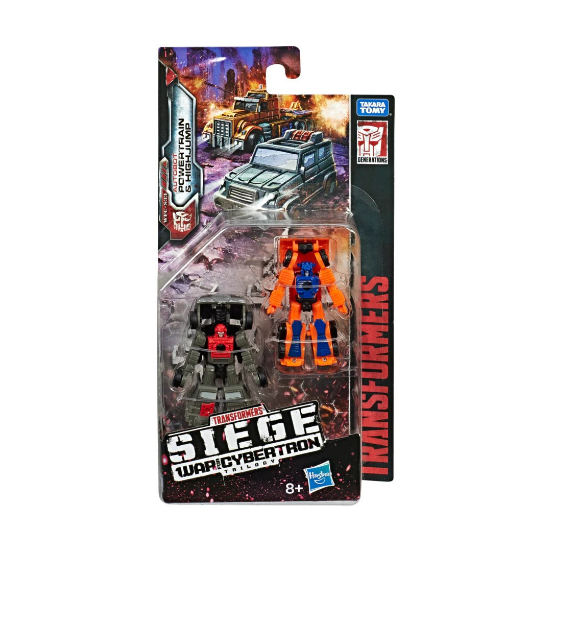 Transformers Autobot Powertrain & High-Jump Patrol 2-Pack