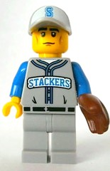 LEGO Series 10, Baseball Fielder, COL157