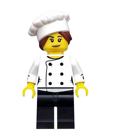 LEGO Series 17, Gourmet Chef, COL288