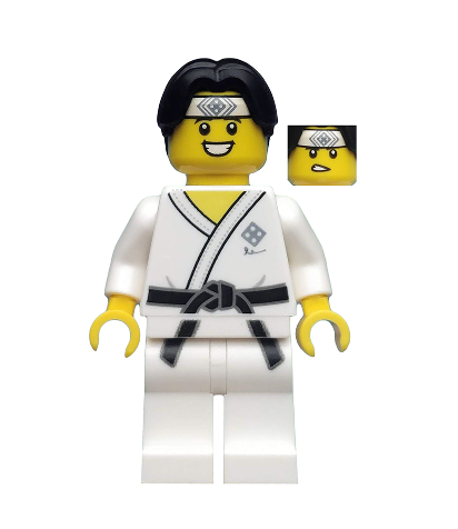 LEGO Series 20, Martial Arts Boy, COL367