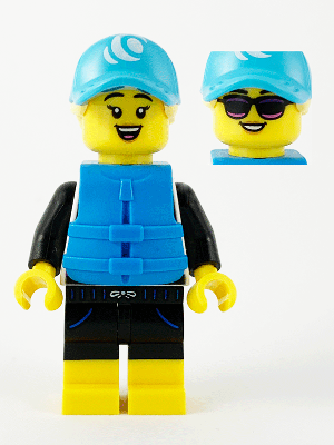 LEGO Series 21, Paddle Surfer, COL374