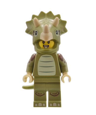 LEGO Series 25, Triceratops Costume Fan, COL431
