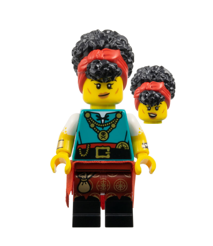 LEGO Series 27, Pirate Quartermaster, COL458