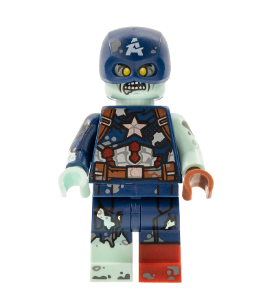 LEGO Marvel Series 1, Zombie Captain America, COLMAR09