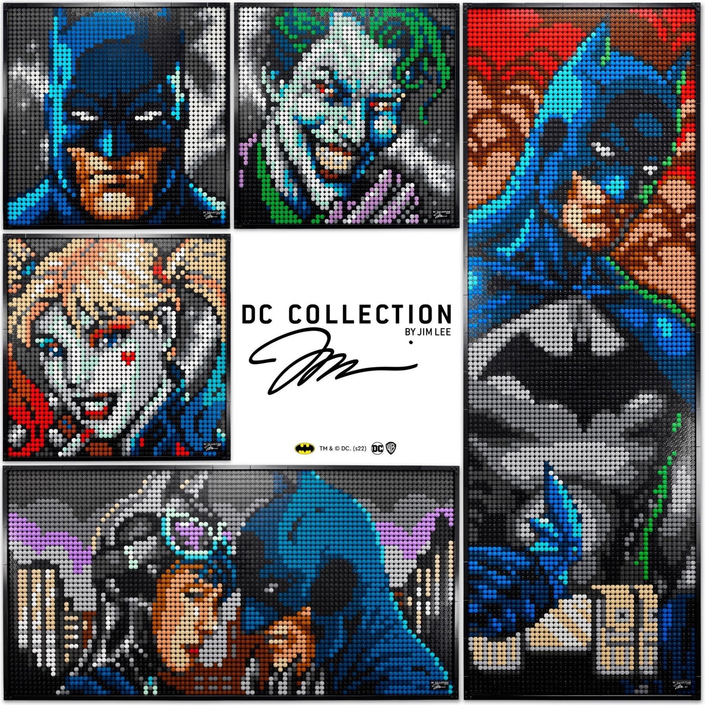 LEGO Jim Lee Batman Art Collection, 31205 [RETIRED] [OPEN BOX]