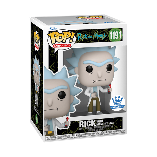 Funko POP! Rick with Memory Vial, 1191